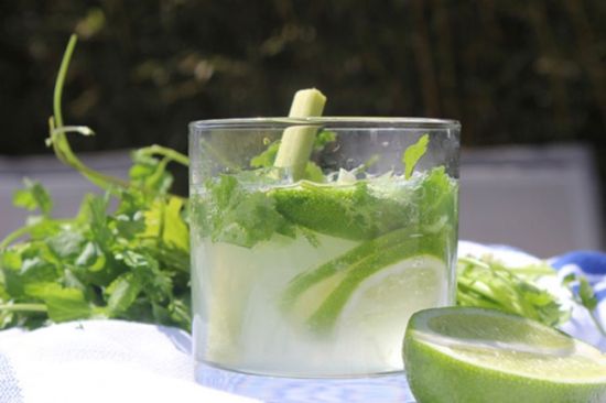 Lemongrass-Lime Gin Rickey