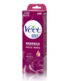 【薇婷/VEET 香氛凝萃型脱毛膏(玫瑰花香+植物精油)】