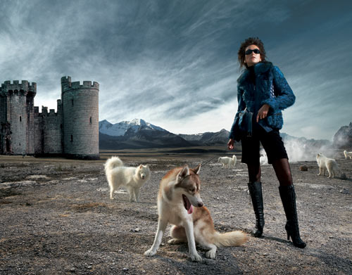 中国国际时装周2009春夏系列参展品牌-崇福皮草