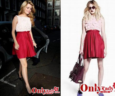 Mulberry Ruffle Dress 