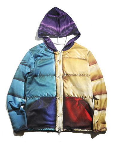 Fake print down jacket($2,890) 