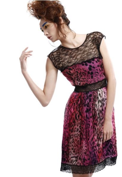 Lace蕾丝与豹纹 温顺可人