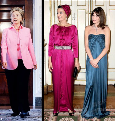 Hillary Clinton ڿŮĪ Carla Bruni