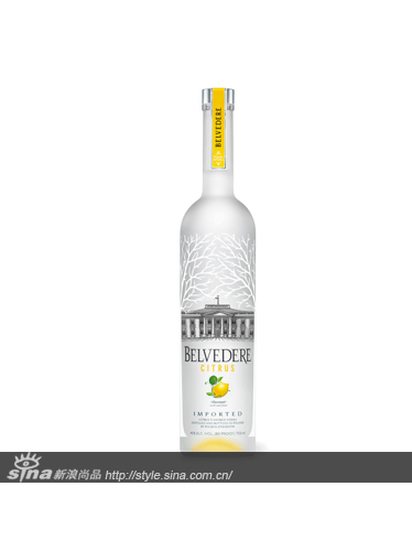 Belvedere Citrus Bottle Shot-HD