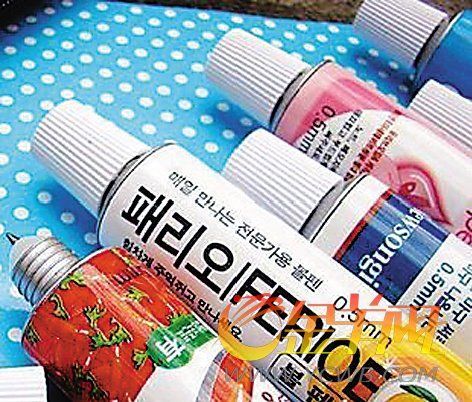 韩国超逼真牙膏笔
