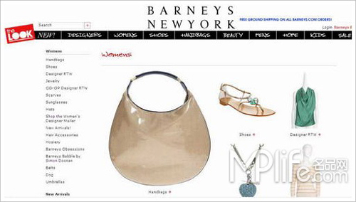 Barneys New York官网