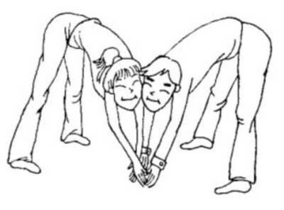 撩拨欲火 情侣塑身瑜伽(组图)