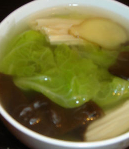星期六木耳大白菜汤