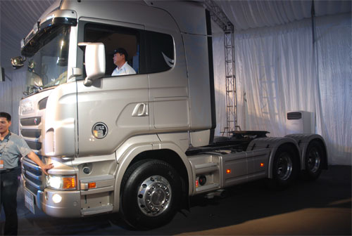 2010年度卡车斯堪尼亚全新R系重卡登陆中国