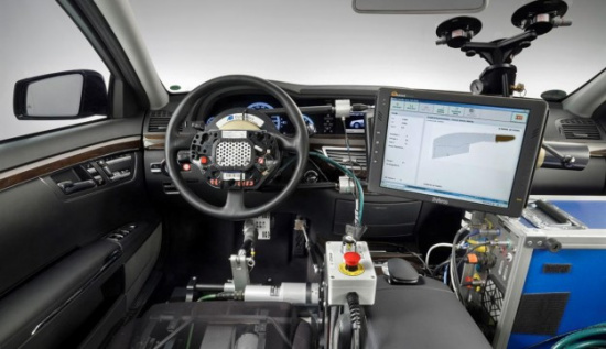 梅赛德斯-奔驰自动驾驶车型测试谍照