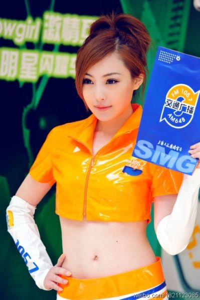 上海交通广播选出车展show girl获奖选手