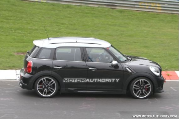 2012全新MINI Countryman JCW谍照曝光