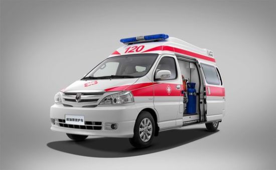 本次参展的阁瑞斯监护型救护车搭载了日本丰田