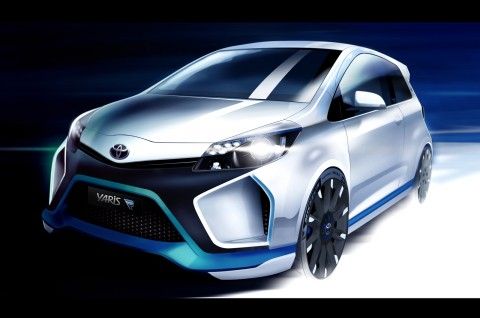 丰田Hybrid-R概念车设计图