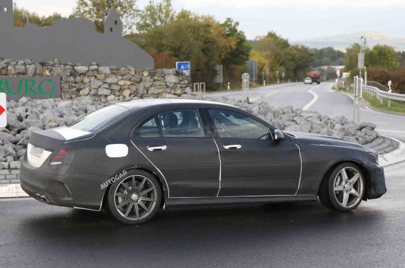 Mercedes-Benz C-class C63 AMG Spy 04