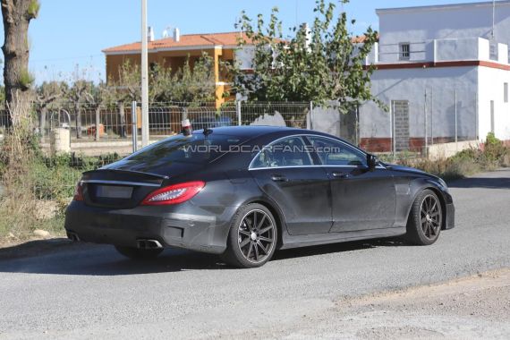 Mercedes-Benz CLS63 AMG Facelift Spy 06