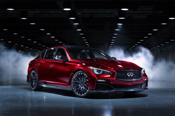 英菲尼迪(Infiniti)Q50 Eau Rouge概念款效果图 英菲尼迪(Infiniti)Q50 Eau Rouge概念款效果图
