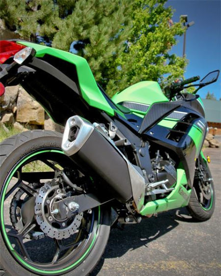 图解2013款小忍者 Kawasaki Ninja 300