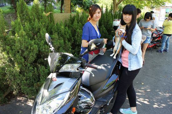 中国台湾省光阳雷霆车系大集会出游