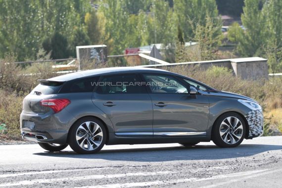 Citroen DS5 facelift Spy 05