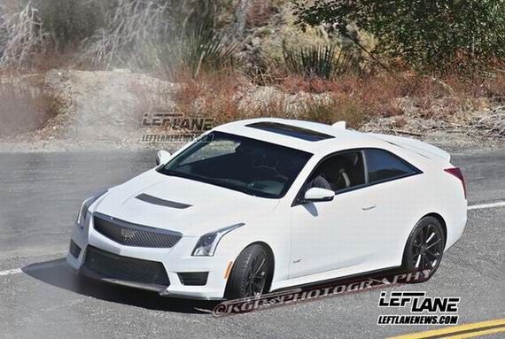 Cadillac ATS-V Coupe Spy