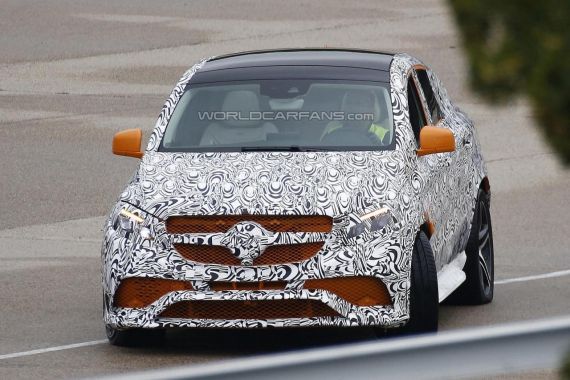 Mercedes-Benz GLE Coupe Spy 05