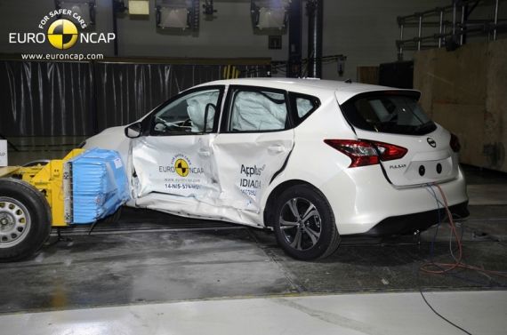 Nissan Pulsar EuroNCAP 05