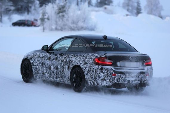 BMW M2 Coupe spy 05