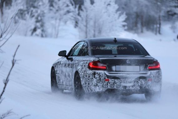 BMW M2 Coupe spy 06