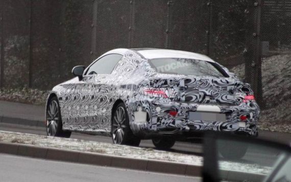 Mercedes-Benz C-class Coupe Spy 06