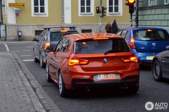 BMW M135i Facelift Spy 03