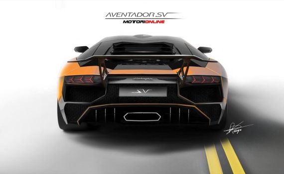 Lamborghini Aventador SuperVeloce render 02