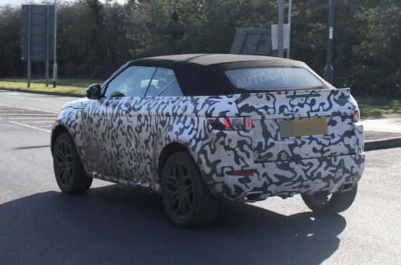 Range Rover Evoque Cabriolet Spy 06