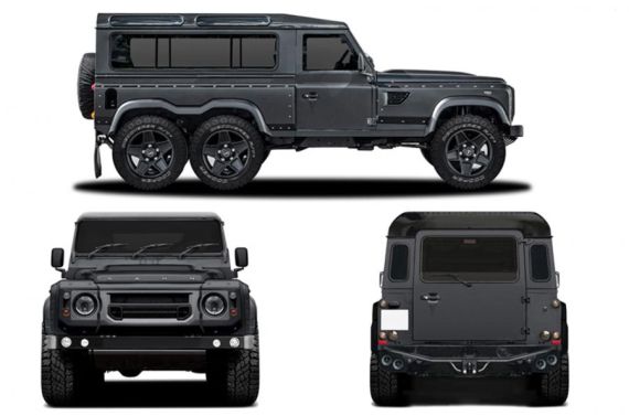 Kahn Design推出6×6车型