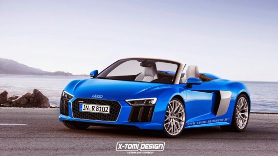 Audi R8 Spyder render 03