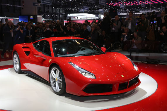 Geneva Ferrari 488 GTB 6