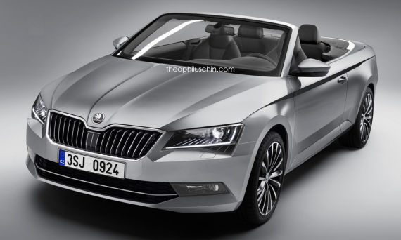 Skoda Superb Cabriolet 01