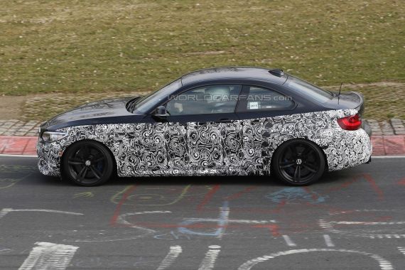 BMW M2 Coupe Spy 08