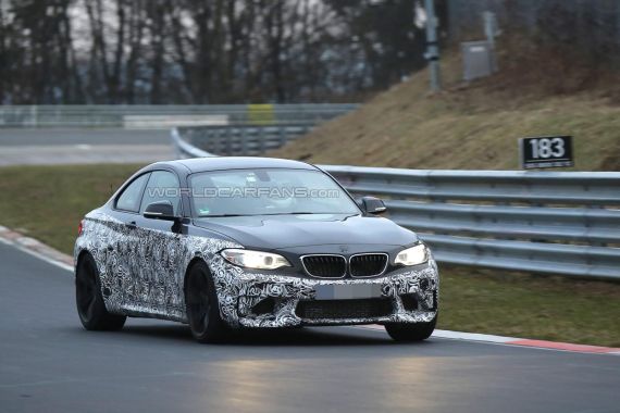 BMW M2 Coupe Spy 17