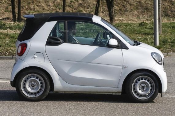 Smart ForTwo Cabrio spy 02