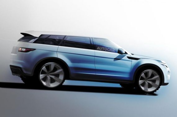 Range Rover Evoque Plus render 02