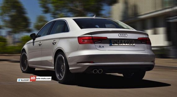 Audi A4 render 02