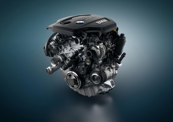 BMW TwinPower Turbo three-cylinder diesel engine