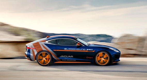 Jaguar F-TYPE R AWD Bloodhound SSC Rapid Response Vehicle