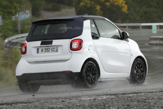 Smart ForTwo Cabrio spy 04