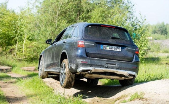 Mercedes GLC test drive prototype 02