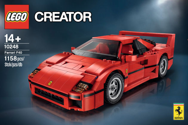 乐高将法拉利F40加入创意百变系列_车致_新浪网