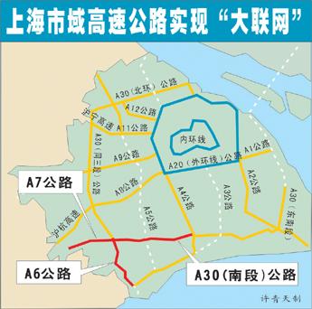 上海高速公路网建成初步实现153060目标