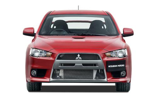 2008 Mitsubishi Evo X - Front