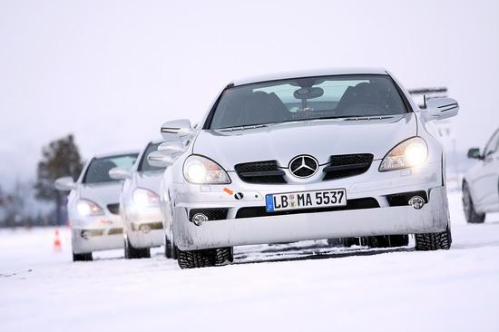 极地漂移 新浪汽车瑞典AMG冰雪试车(组图)